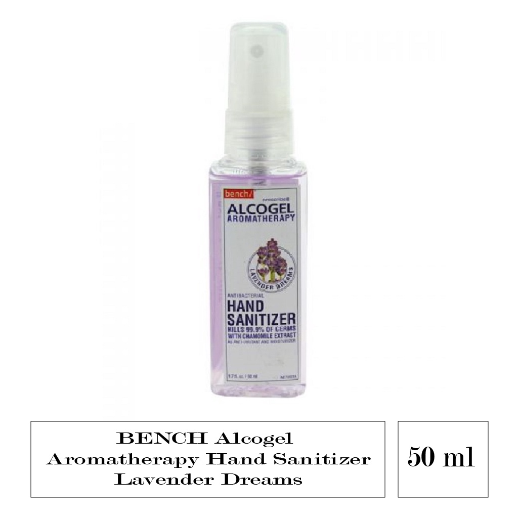 Bench Alcogel Aromatherapy Hand Sanitizer Shopee Philippines
