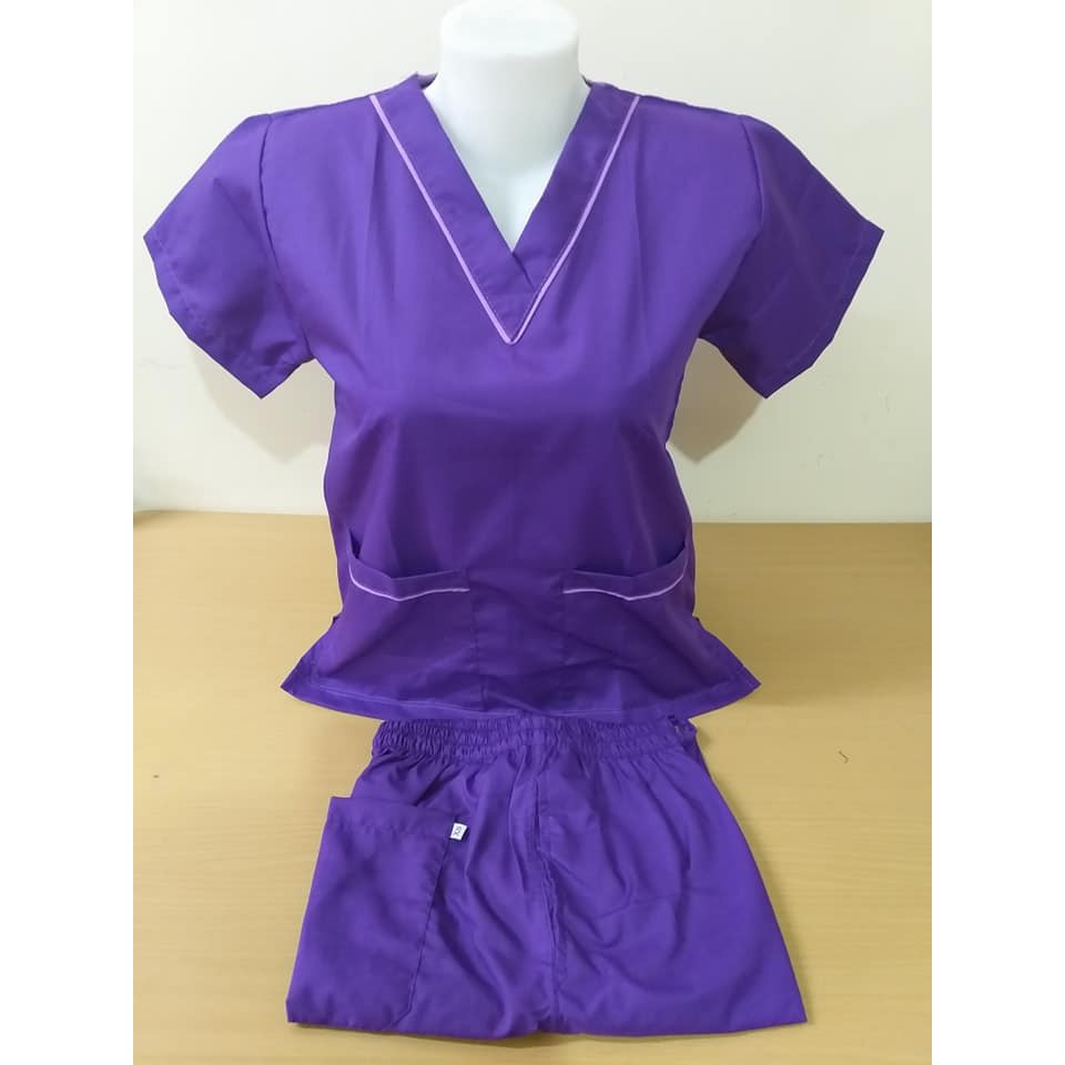 PLAIN MEDIUM SIZE SCRUB SUITS Shopee Philippines