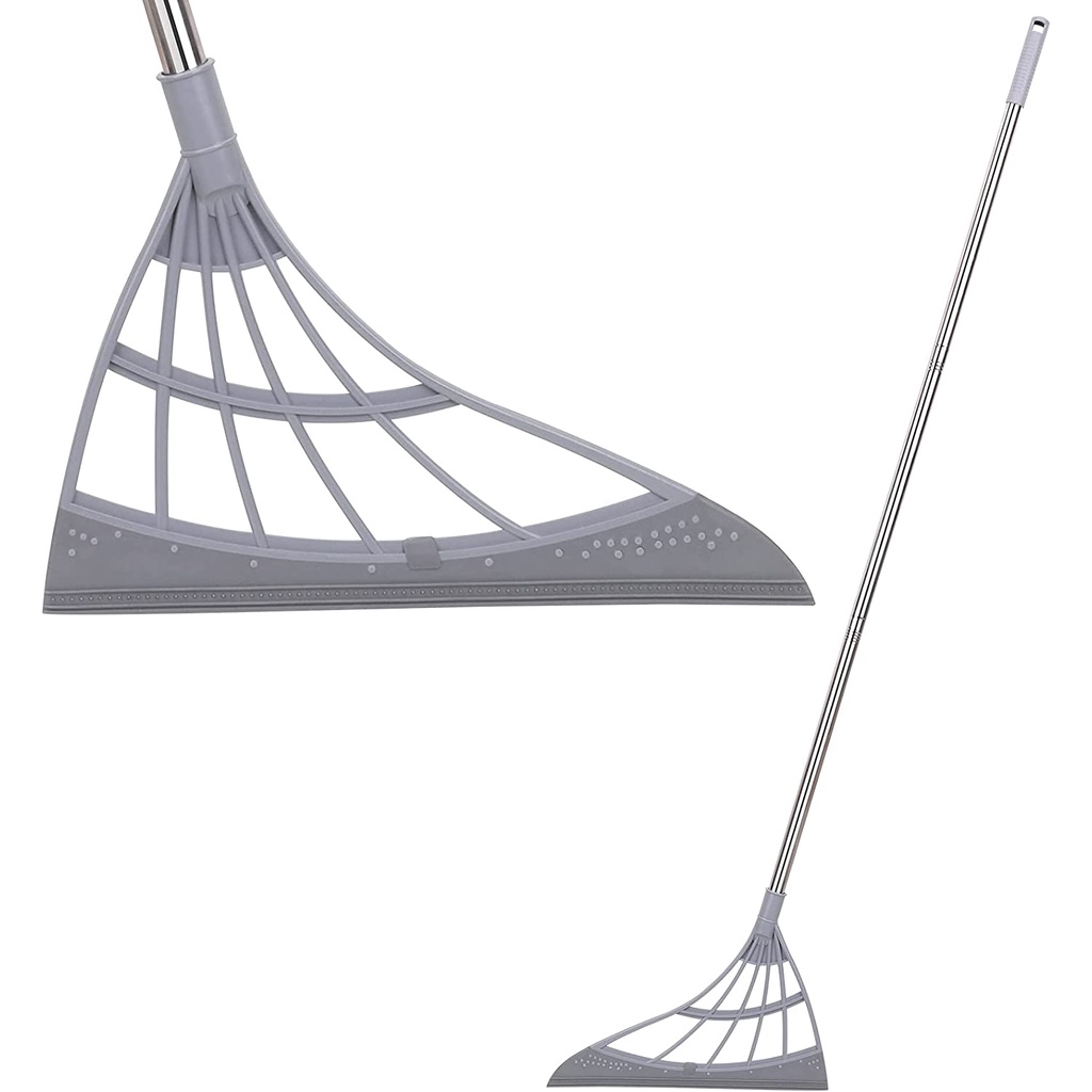 Multifunction Magic Broom Wipe Squeeze Silicone Mop,2in1 Sweeper YAC