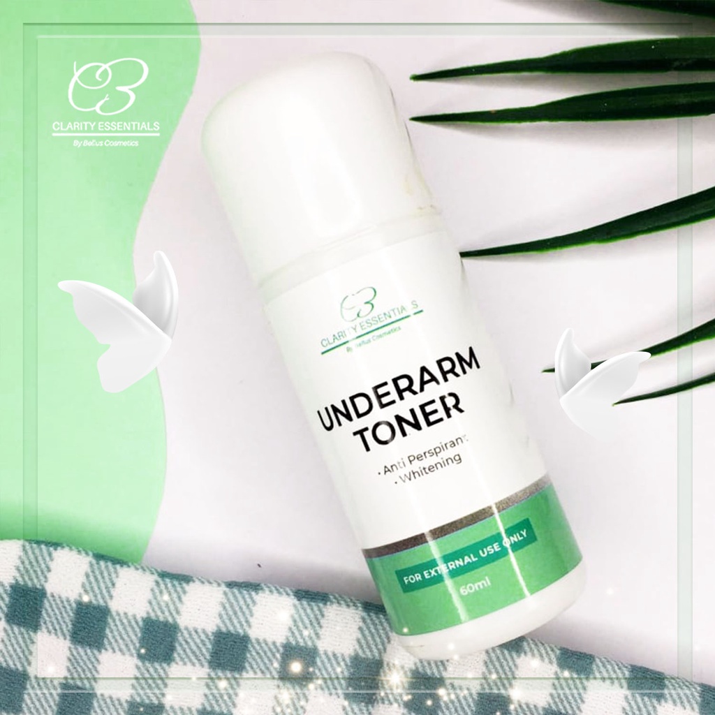 Underarm Whitening Toner Antiperspirant and Whitening Deodorant