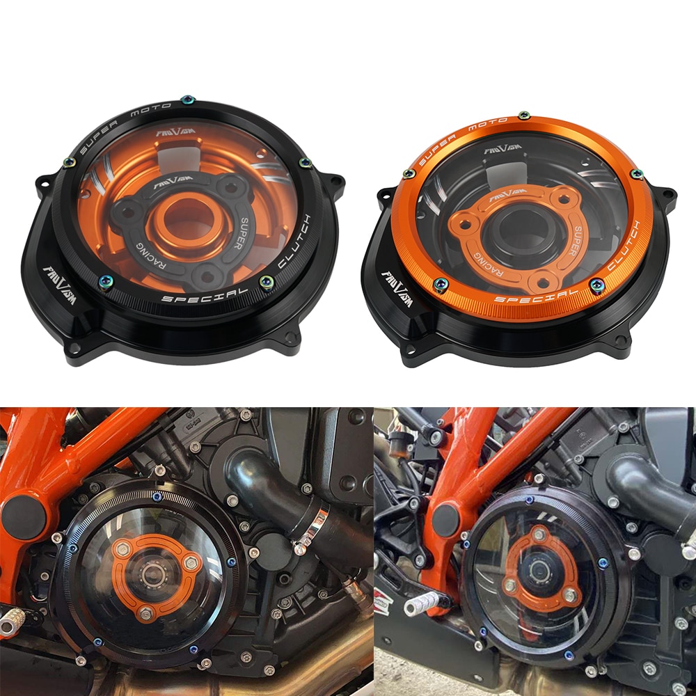 ktm 1290 super duke r clear clutch cover