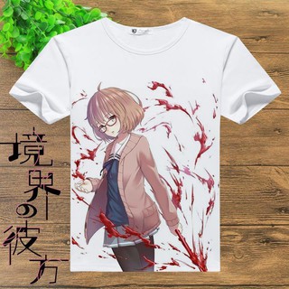 One Glasses Girl Kuriyama Future Men And Women Anime T Shirt Shopee Philippines