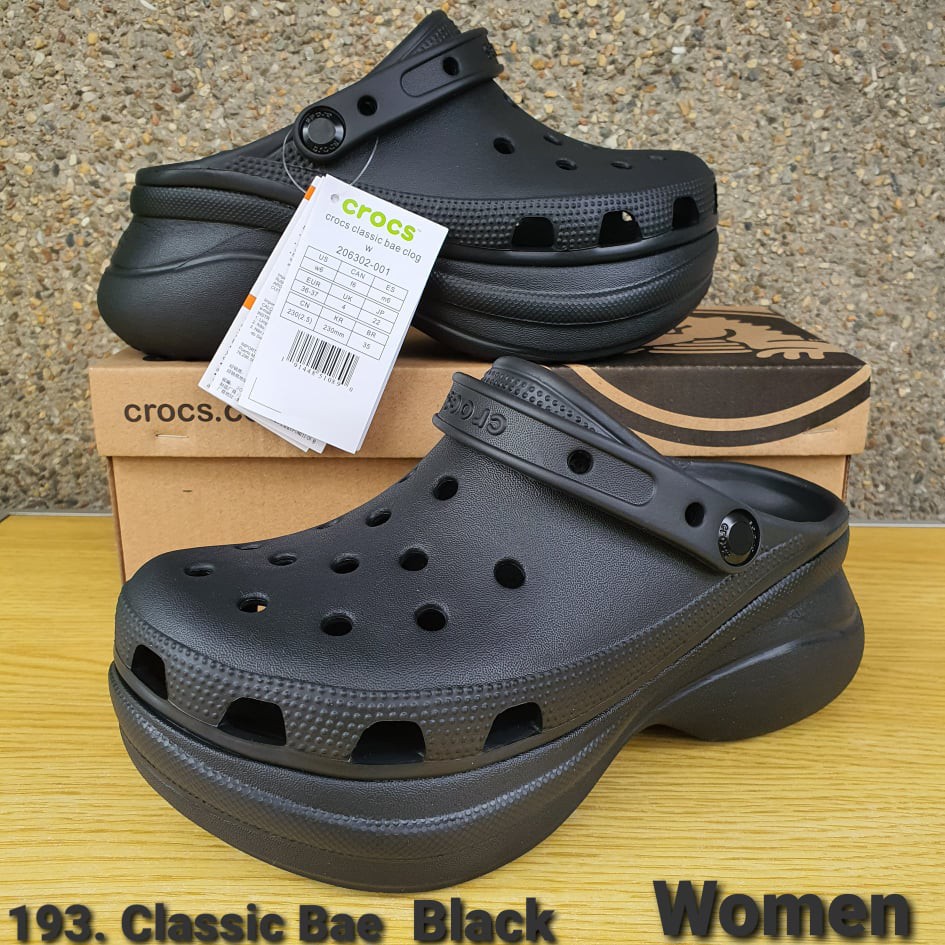 ONHAND Crocs 193. Classic Bae Black Authentic Vietnam | Shopee Philippines