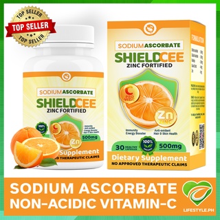 Vitamin c with Zinc sodium ascorbate health food suplement immune booster non acidic Shield Cee 30 c #5