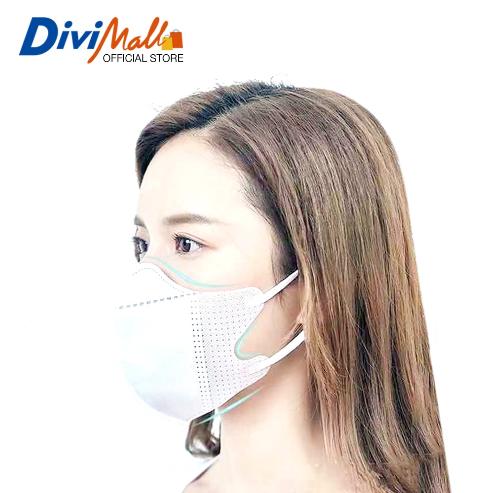 Facemask 3D Facelifting 3ply Mask Disposable Protective Mask 10pcs per