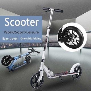 Folding scooter for Adults Teens Adjustable Scooter  Non-electric scooter for kids