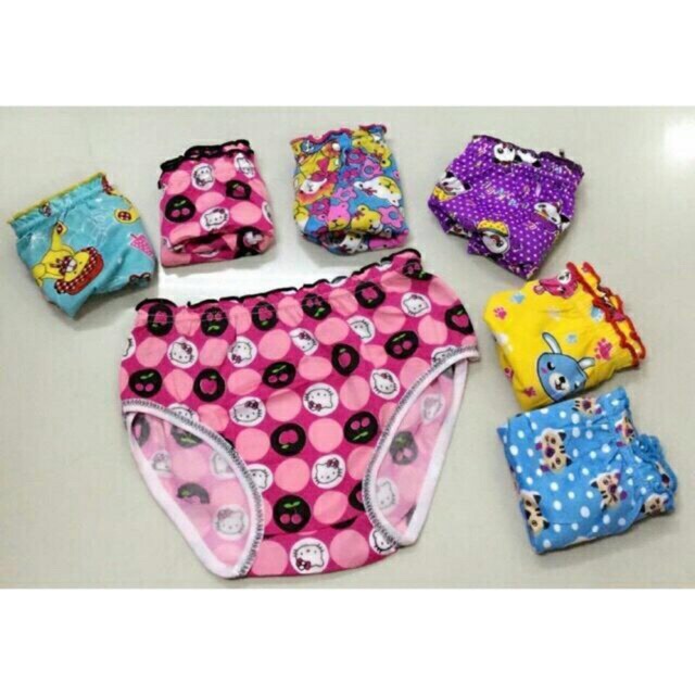Kids panty underwear 35 years old mixed style Shopee Philippines