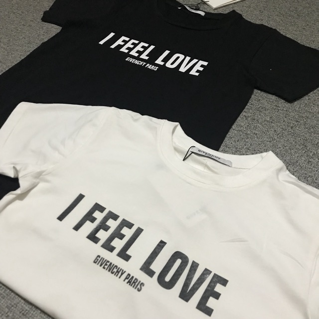 Givenchy i feel love shirt | Shopee Philippines