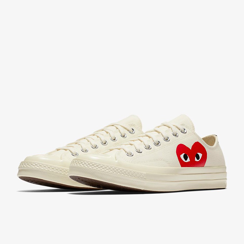 CONVERSE X COMME DES GARÇONS PLAY CHUCK 70 LOW TOP | Shopee Philippines