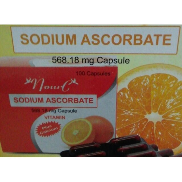 NourSkin Nour C Sodium Ascorbate 50 capsules Shopee Philippines