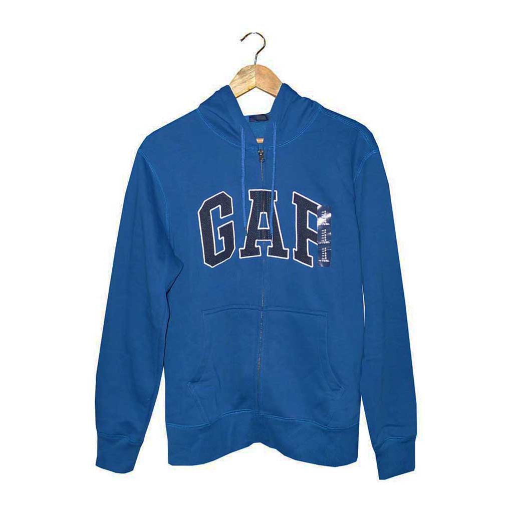 gap hoodie blue
