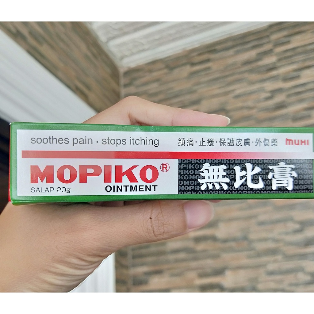 Mopiko Ointment Salap 20g Stops itching due to mosquito bite, bedbugs