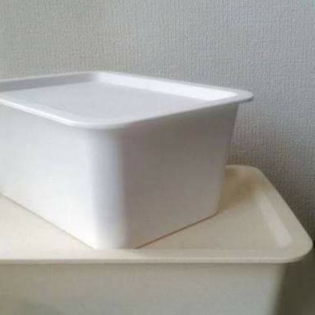 Mujilike storage box with lid, mattefinish, multipurpose, multi