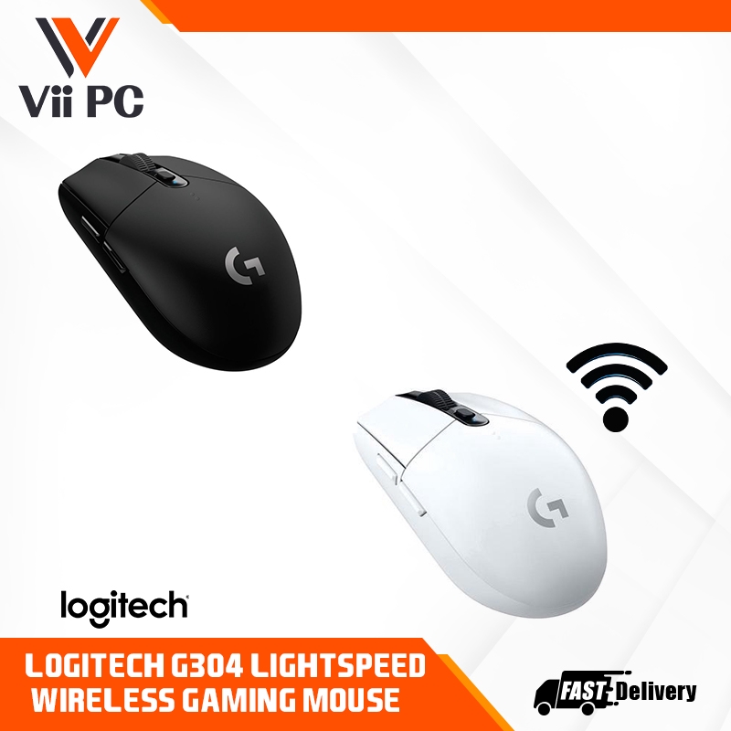 Logitech G304 LIGHTSPEED Wireless Gaming Mouse(BLACK/WHITE) | Shopee ...