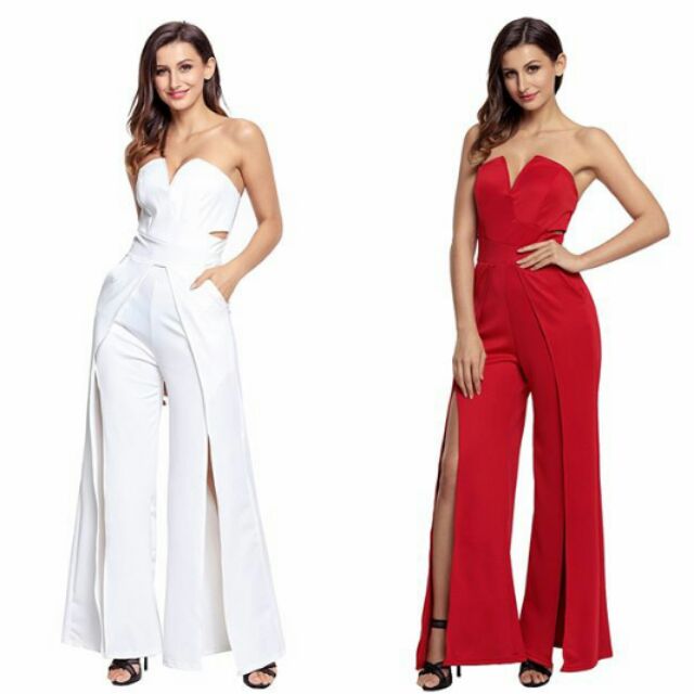 tube jumpsuit formal