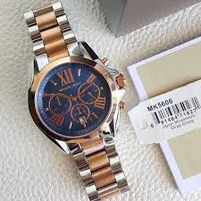 mk two tone watch