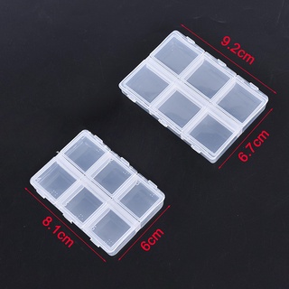 6 Grids Medicine Storage Box Mini Travel Pill Case Container Portable healthy #4