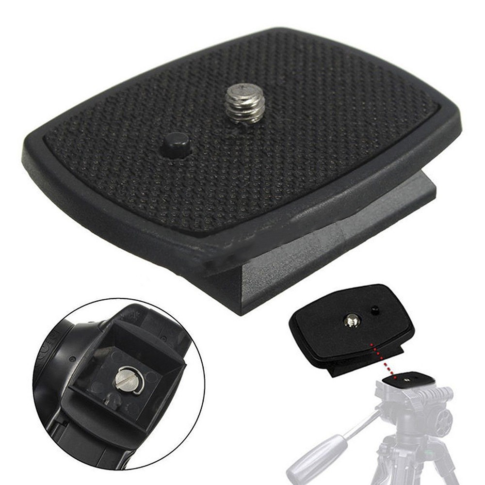 DSLR SLR Digital Camera Tripod Quick Release Plate Screw Adapter Mount