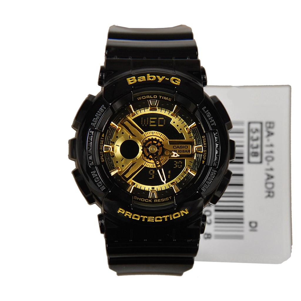 g shock baby g black gold