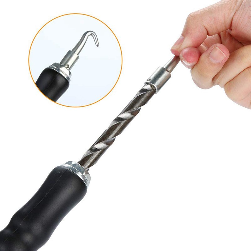 2Pcs Automatic Wire Twister for Wires and Rebar Ties, Rebar Tie Wire Twister Automatic Concrete Metal Wire Twisting Fence Tool