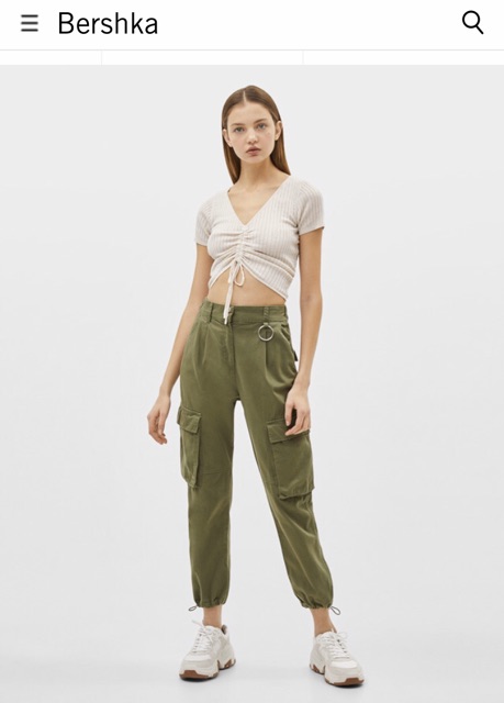 cargo pants bershka