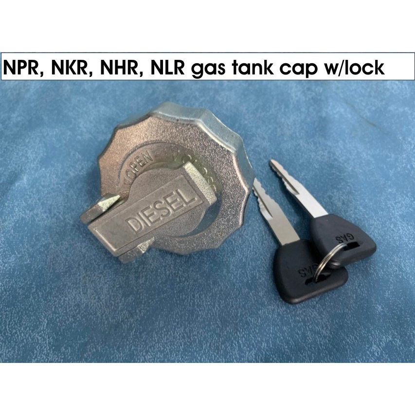 isuzu NKR NHR NPR NQR NLR MHR gas cap with lock | Shopee Philippines