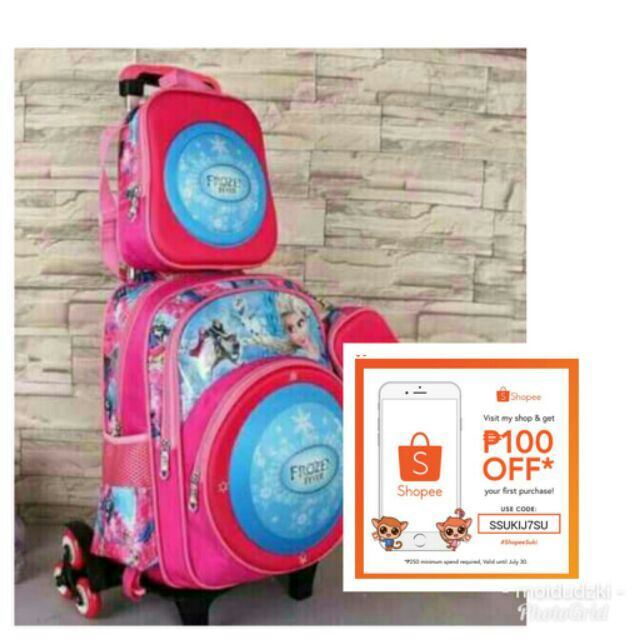 shopee trolley bag
