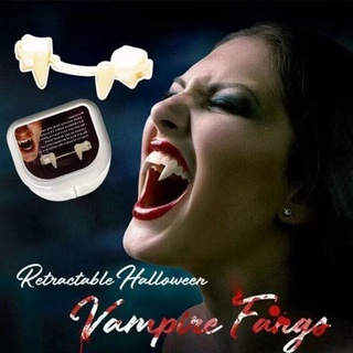 Fake Vampire Teeth Retractable Vampire Fangs Adult Halloween Performance Cosplay Toy #6