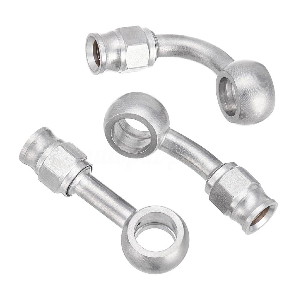 An3 To 10mm M10 Banjo Fitting For Braided Brake Hose Shopee Philippines