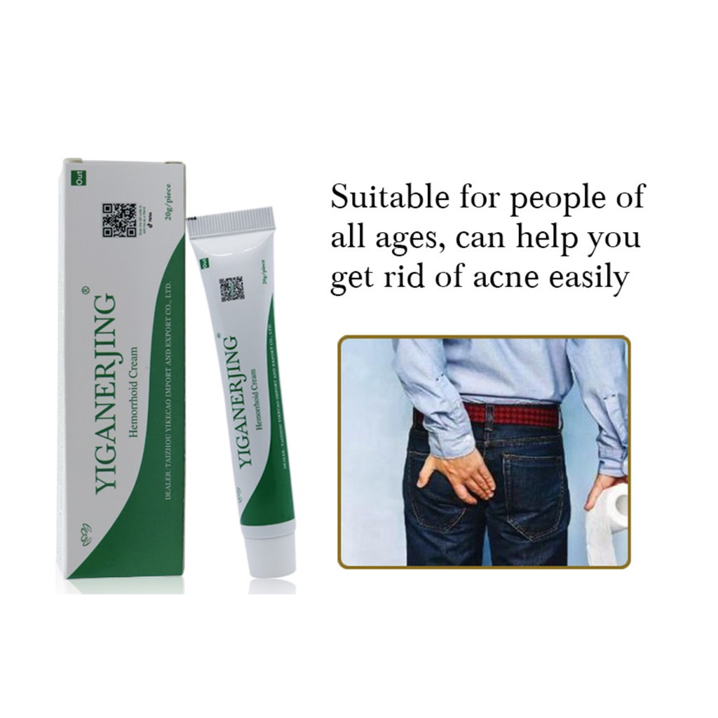 Hemorrhoids Ointment Cream Plant Herbal Materials Powerful Health Care