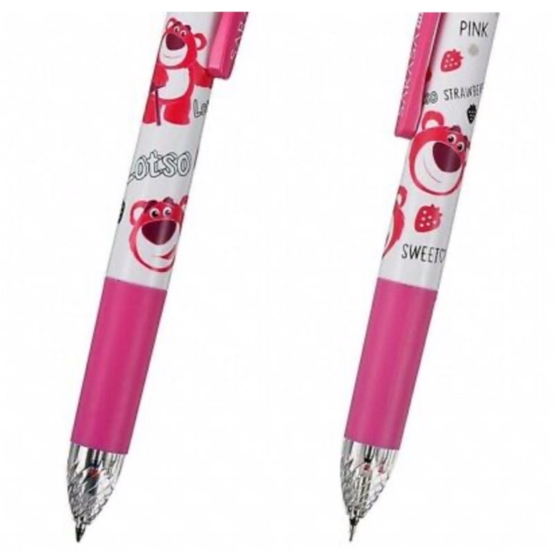 Pre order Zebra Sarasa Cherry | Disney Character multi 4+1 Ballpoint Pen + pencil Disney Store Japan