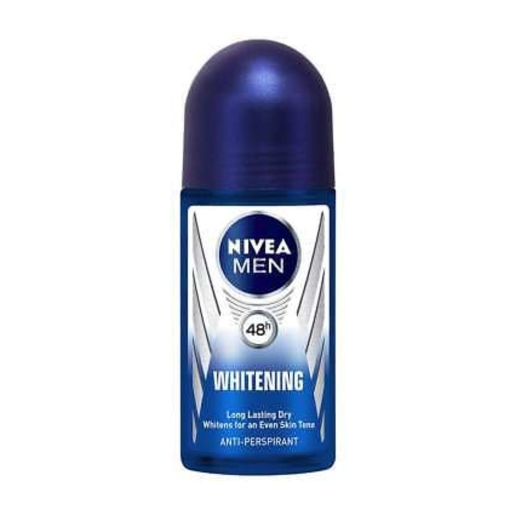 NIVEA Men Deodorant Whitening Roll On Deodorant, Underarm Whitening for