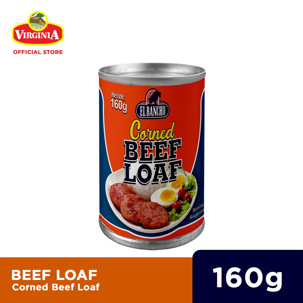 El Rancho Corned Beef Loaf 160g Shopee Philippines