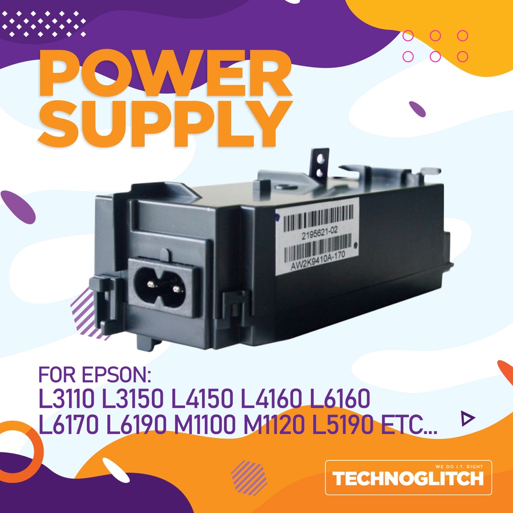 Power Supply for Epson L3110 L3150 L5190 L4150 L4160 L6160 L6170 L6190
