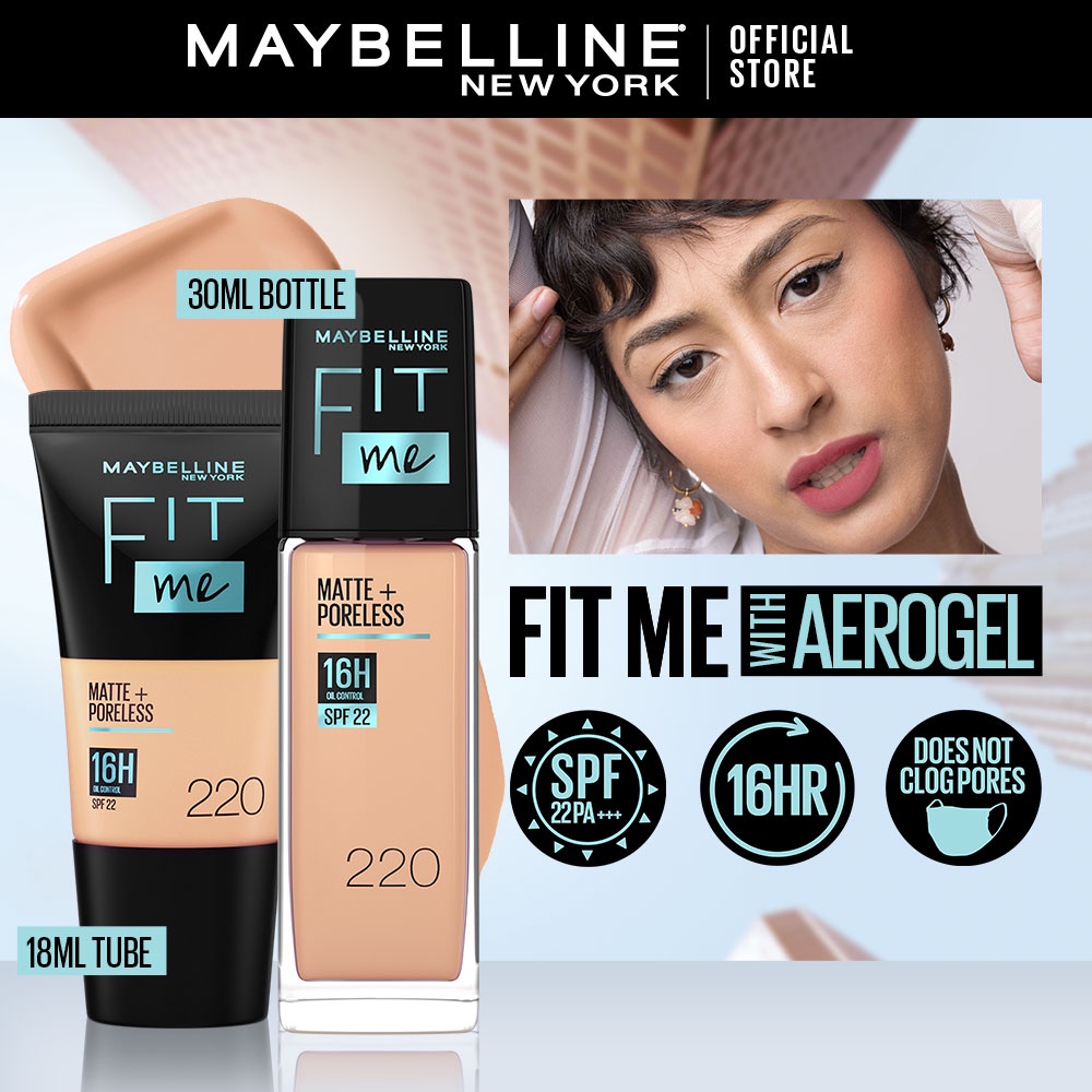 maybelline fit me foundation