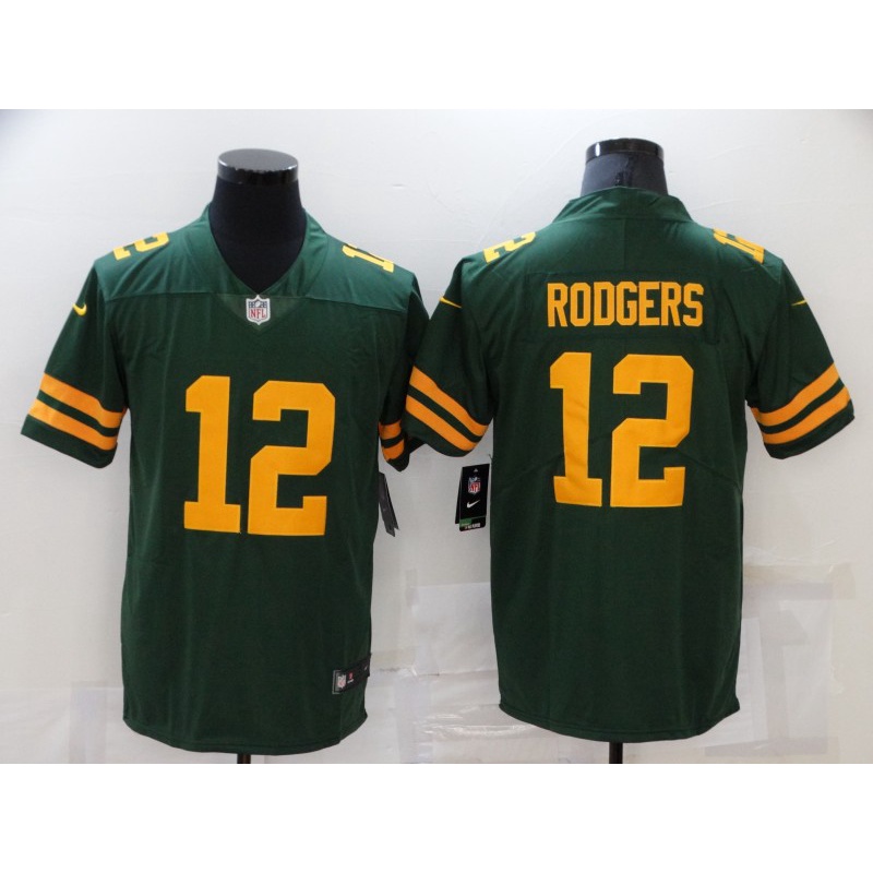 NFL Team Apparel NFLPA Aaron Rodgers Green Bay Packers #12 Jersey sz Large