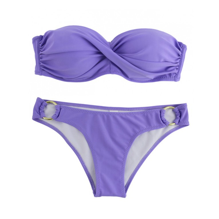 LavenderCleavage Oring Hipkini 2pcs.Bikini Swimsuit | Shopee Philippines