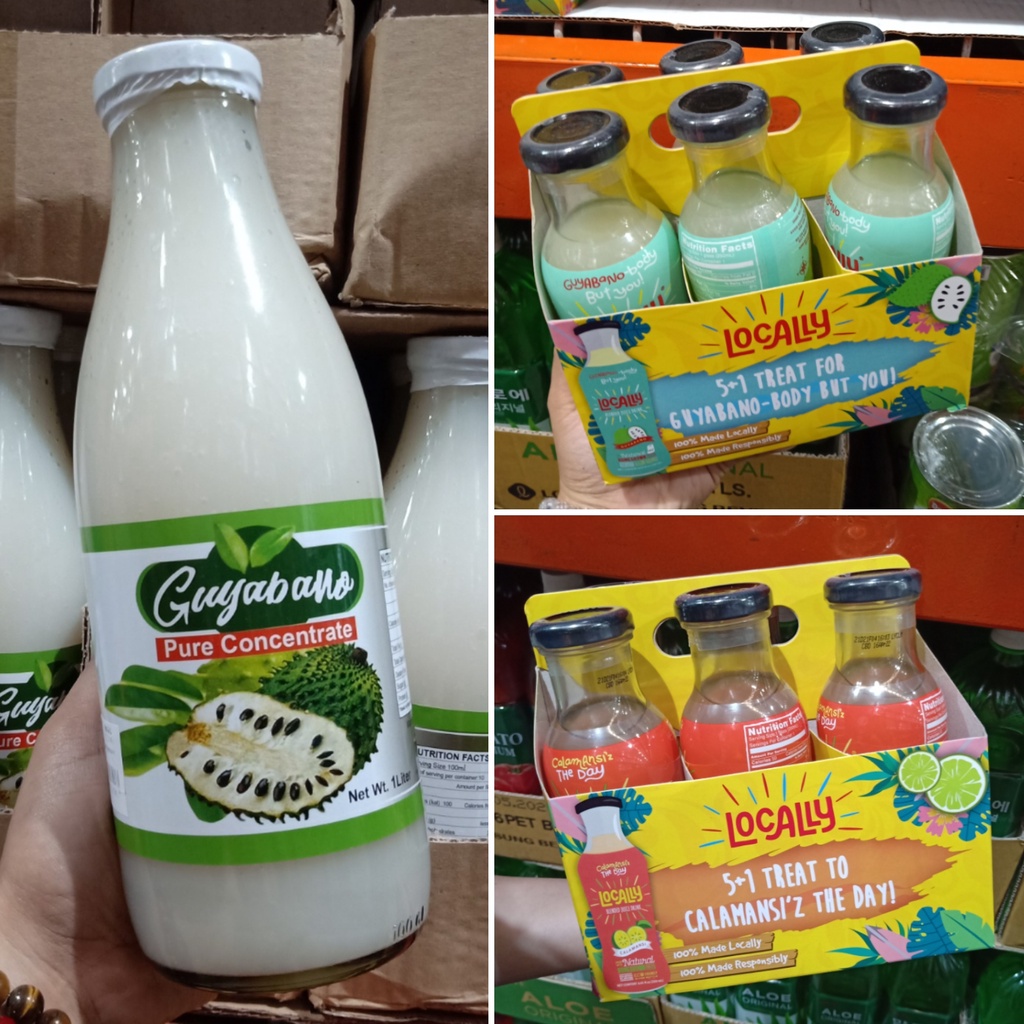 Guyabano Pure Concentrate Locally Treat For Guyabano Calamansi Juice Drink 1l 1 5l Shopee Philippines