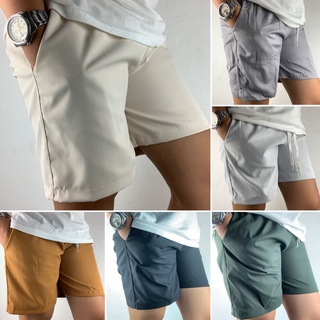 Casual Plain Urban Pipe / Tailored Short / Chino Short for Men Slunt pocket