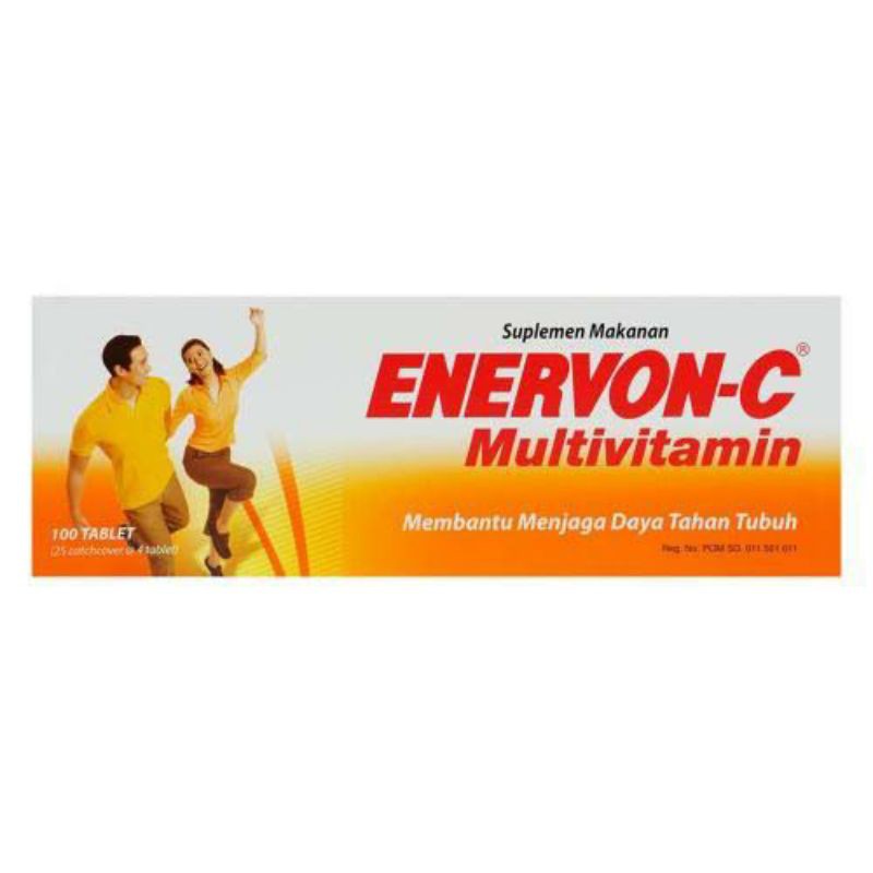 Enervon C Multivitamin (100 Tablets) Shopee Philippines