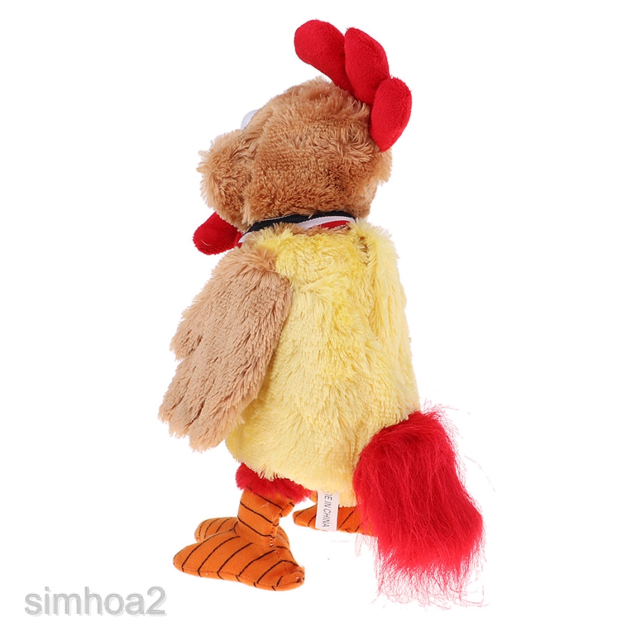 stuffed chicken toy