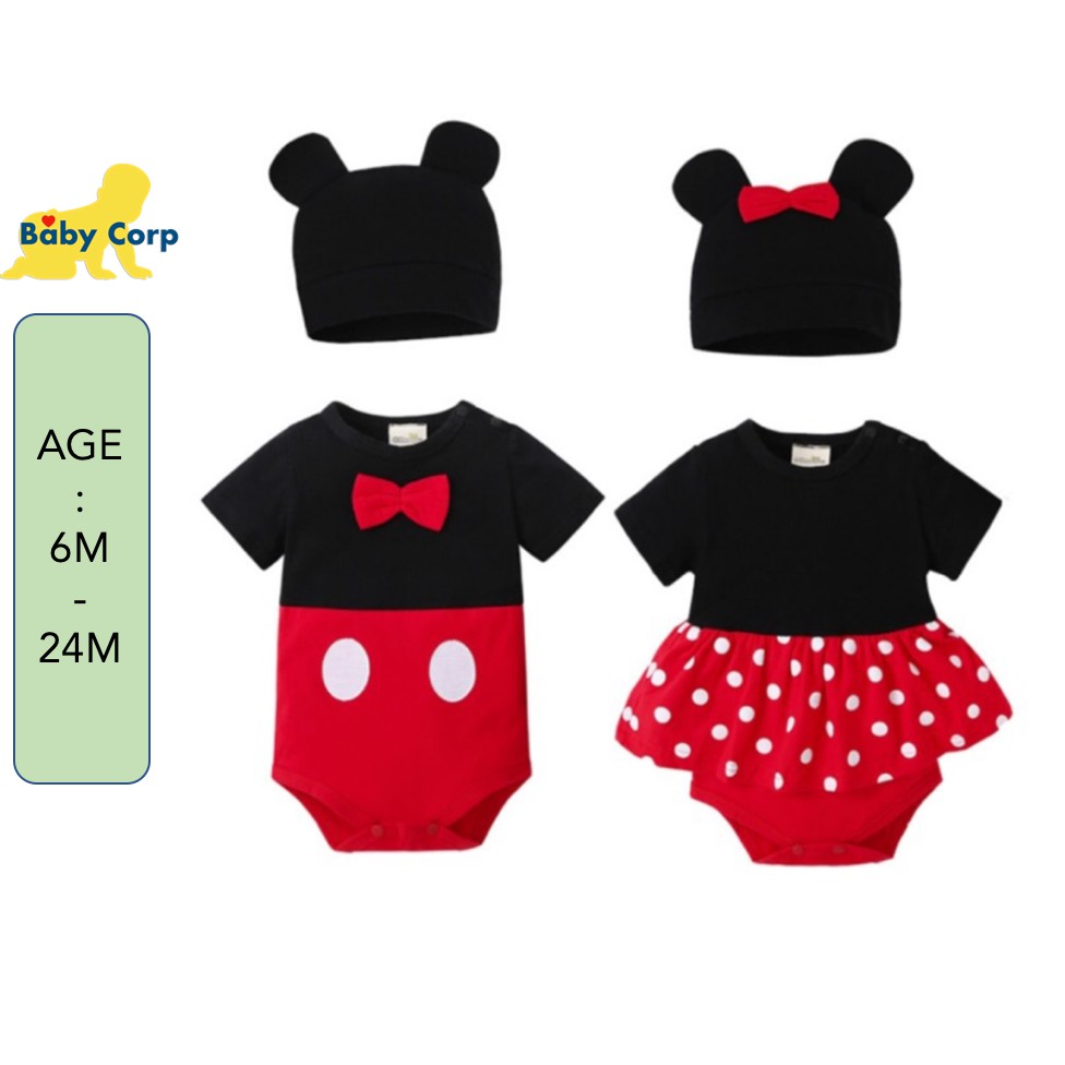 minnie mouse onesie baby