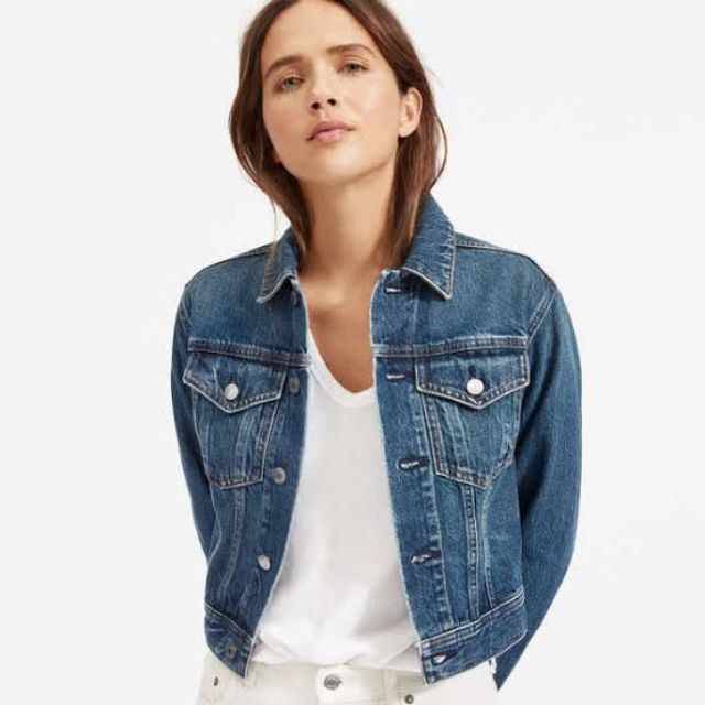 denim jacket xs