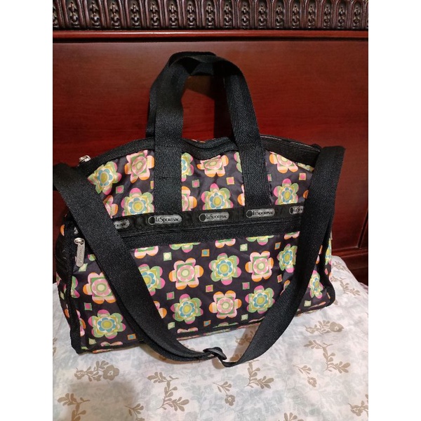 Lesportsac Floral Travel Bag Shopee Philippines