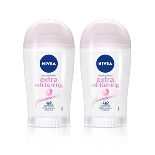 【Ready Stock】
Buy 1 Take 1 NIVEA Deodorant Extra Whitening Anti-Perspirant Stick, 40ml #2