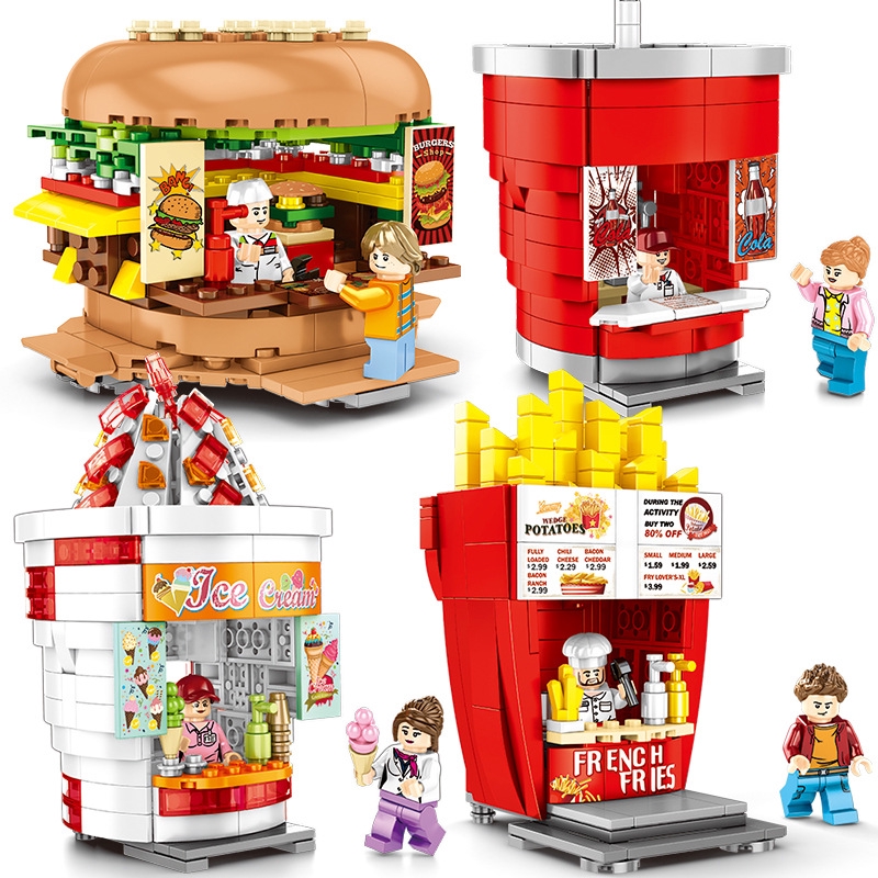 lego city hamburger