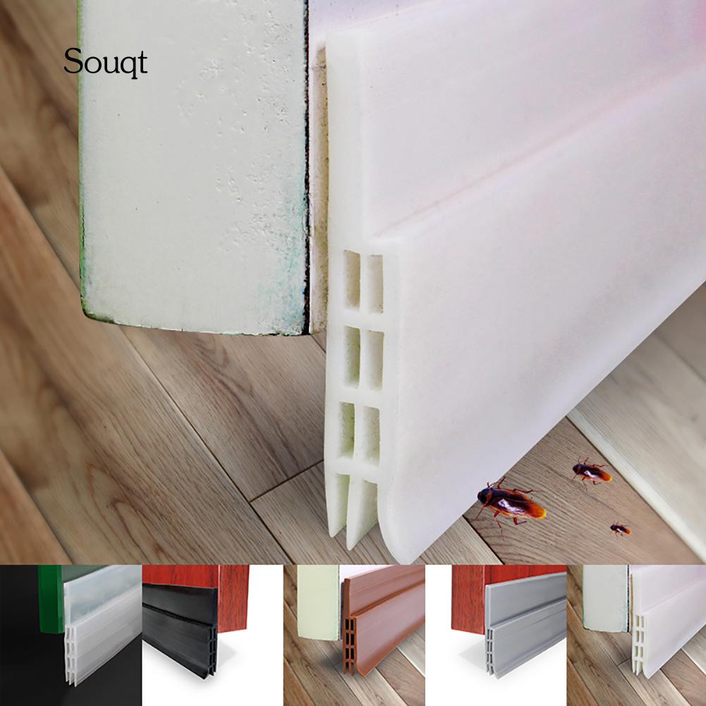 Sq Under Door Draft Threshold Cover Seal Blocker Self Adhesive Rubber Bottom Strip