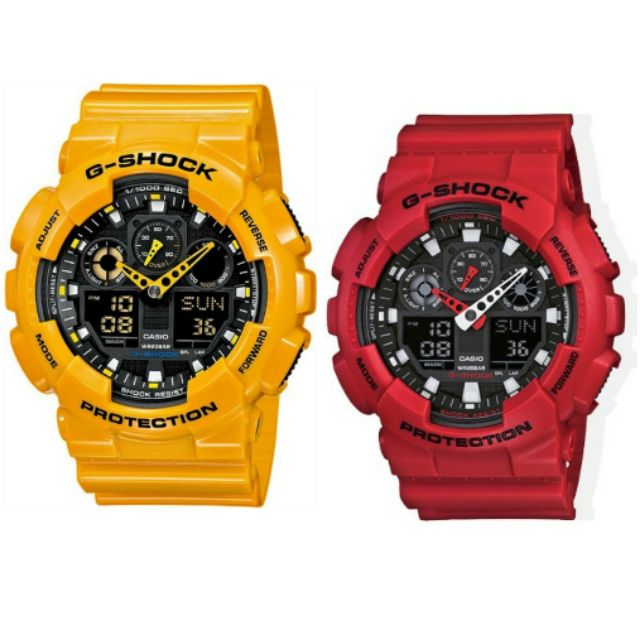 g shock coke red
