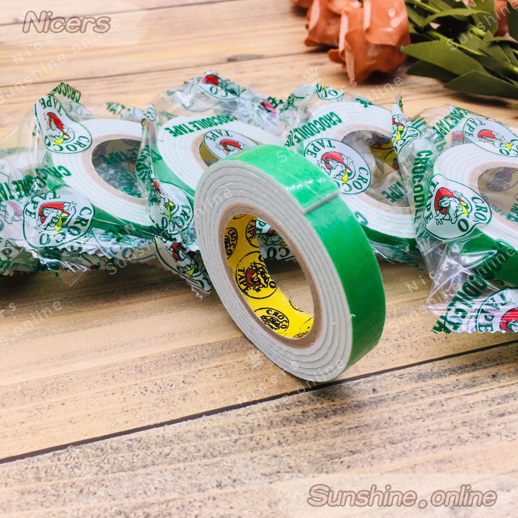 12mm 18mm CROCO Foam Tape Double Sided Tape Crocodile tape DST Shopee