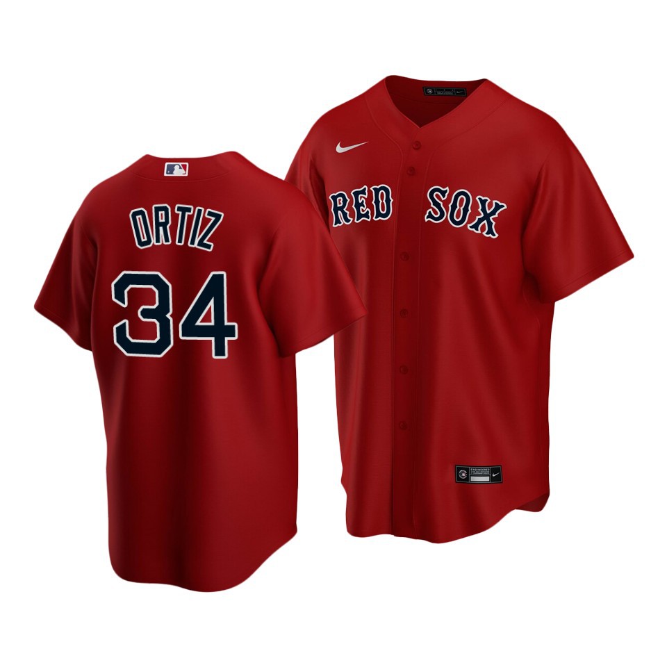 red sox 34 jersey
